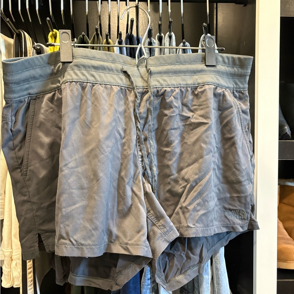 The North Face Women's Gray Athletic Shorts